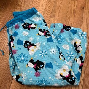 Y2K Looney Tunes Playboy Penguin Pajama Pants